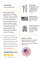 Load image into Gallery viewer, ALL-NATURAL ODOR FREE BULLY BITES 3-4"