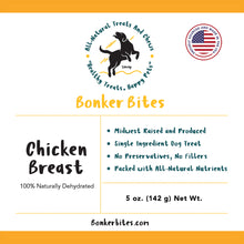 Load image into Gallery viewer, ALL-NATURAL DEHYDRATED CHICKEN BREASTS